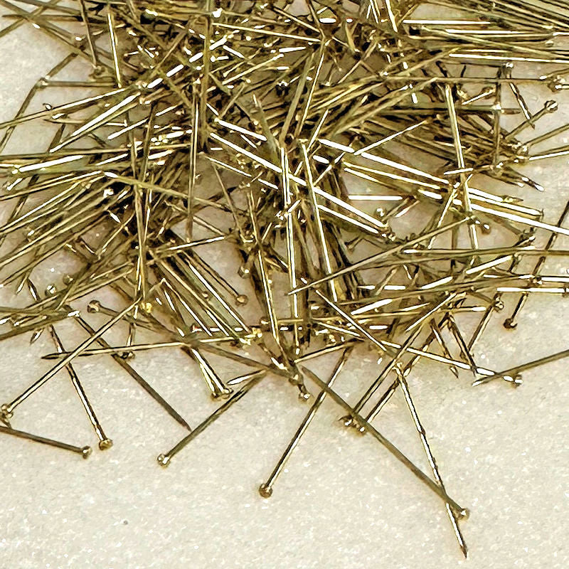 3/4-inch Gold Sequin Pins – Cartwright's Sequins
